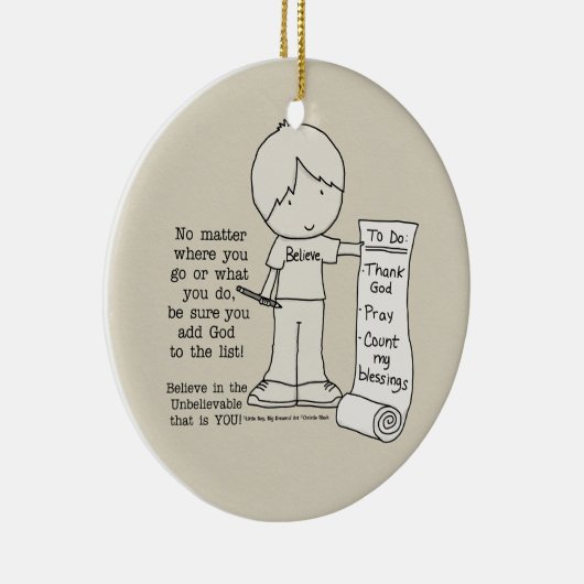 Aanbieden Keramisch Ornament (Rechts)