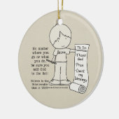 Aanbieden Keramisch Ornament (Links)