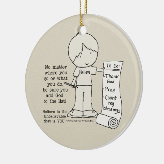 Aanbieden Keramisch Ornament (Links)