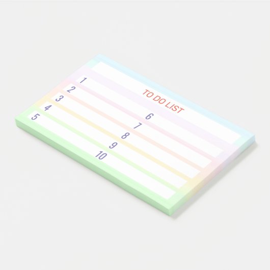 Aanbieden op plakkaatkleuren post-it® notes (Schuin)