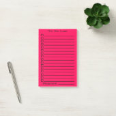 Aanbieden | Rood/roze Post-it® Notes (Kantoor)
