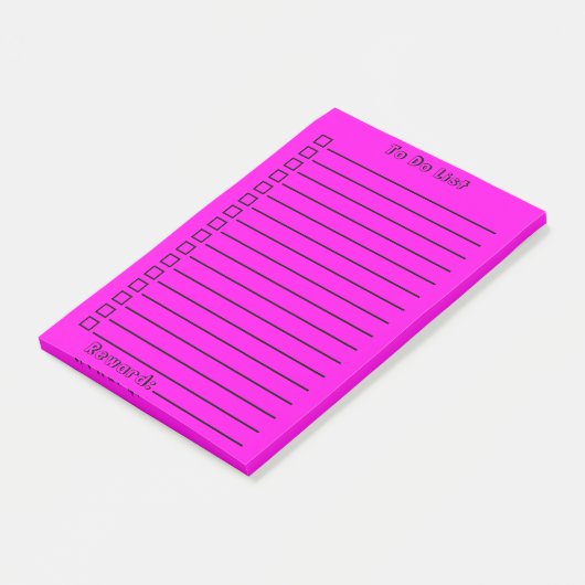 Aanbieden | Roze/Violet Post-it® Notes (Schuin)