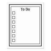 Aanbieden Rubberstempel (Afrduk)