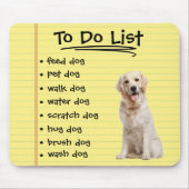 Aanbieden voor honden muismat (Voorkant)