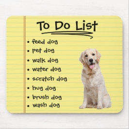 Aanbieden voor honden muismat