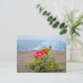 Aanbieding aan Pele, Hawaïaanse vulkaan Godin Briefkaart (Staand voorkant)