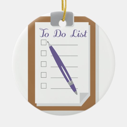 Aanbieding doen keramisch ornament (Voorkant)