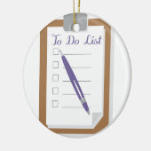 Aanbieding doen keramisch ornament (Links)