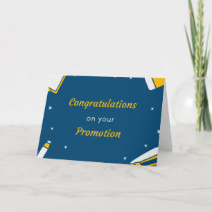 Aanbieding gefeliciteerd kaart