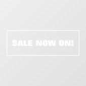 Aanbieding nu actief raamsticker (Vel)