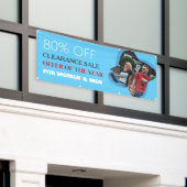 Aanbieding Op Voorraad Banner (Buitenkant Gebouw)