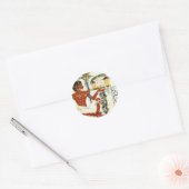 aanbieding ronde sticker (Envelop)