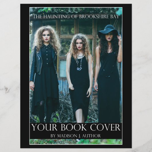 Aanbieding schrijver boek Hoesje Grote Flyer (Voorkant)