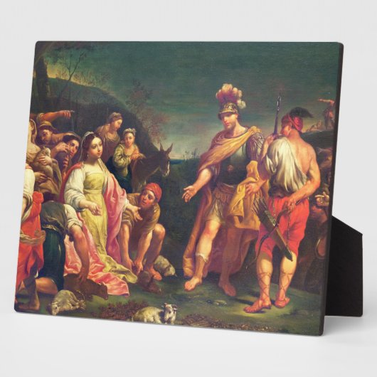 Aanbieding van Abigail voor David Fotoplaat (Zijkant)