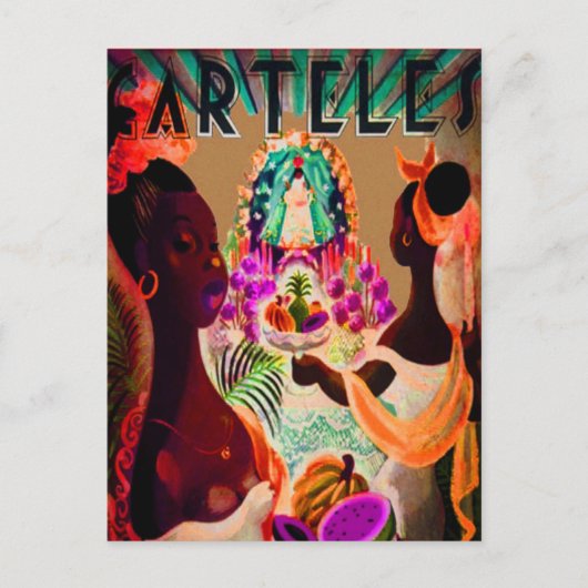 aanbieding van carteles briefkaart (Voorkant)