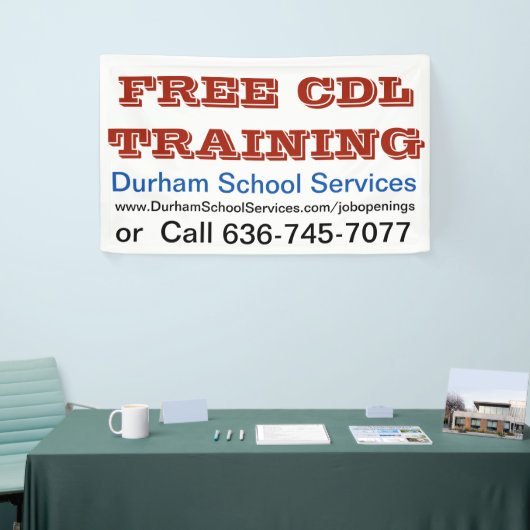 Aanbieding voor 5' x 3' binnenband spandoek (Beurs)