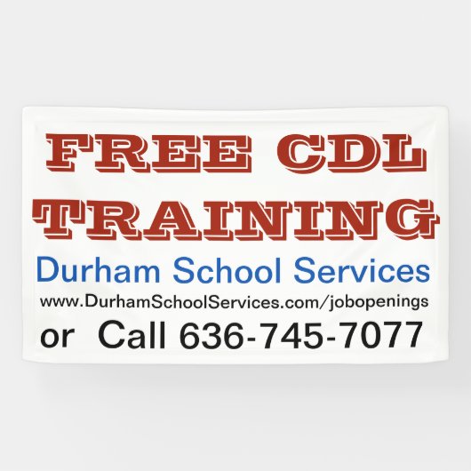 Aanbieding voor 5' x 3' binnenband spandoek (Horizontaal)