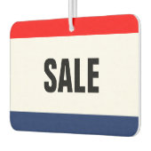 Aanbieding voor autoverkoop -  promotie luchtverfrisser (Links)