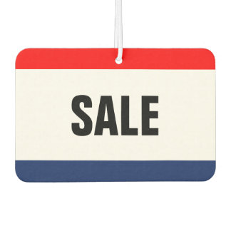 Aanbieding voor autoverkoop - promotie luchtverfrisser