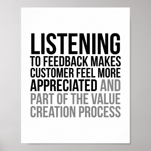 Aanbieding voor feedback poster (Voorkant)