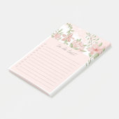 Aanbieding voor Floral Post-it® Notes (Schuin)