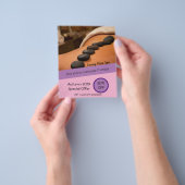 Aanbieding voor korting op Massage Spa-zakelijke b Flyer (Hand)