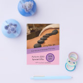 Aanbieding voor korting op Massage Spa-zakelijke b Flyer (Enkel)