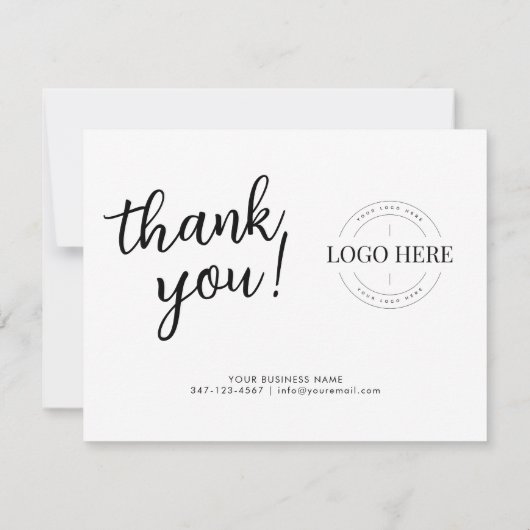 Aanbieding voor Logo van zakelijke bedrijven Bedan Kaart (Achterkant)