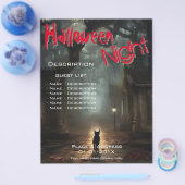 Aanbieding voor onvoorziene gebeurtenissen flyer (Enkel)