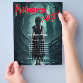 Aanbieding voor onvoorziene gebeurtenissen flyer (Hand)