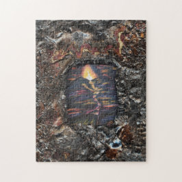Aanbieding voor pad van levensonderhoud legpuzzel