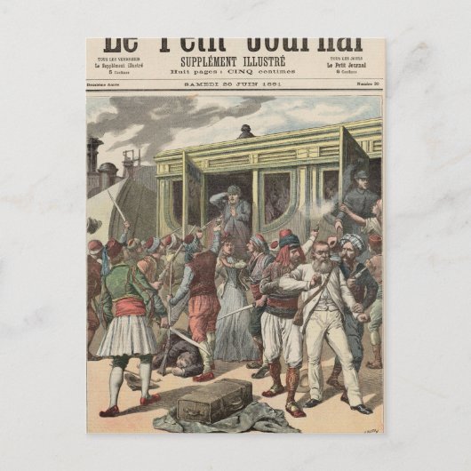 Aanbiedingen in de Oriënt Briefkaart (Voorkant)