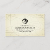 Aanbiedingspanner voor Event Manager Visitekaartje (Achterkant)