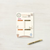 Aanbiedingsschema uitvoeren post-it® notes (Op bureau)