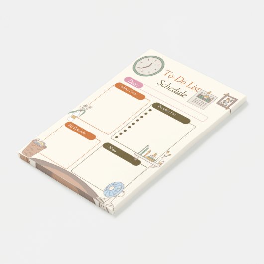 Aanbiedingsschema uitvoeren post-it® notes (Schuin)