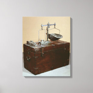 Aanbod en schalen canvas afdruk