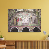 Aanbod van Abel en Melchisedech op Altar Canvas Afdruk (Insitu (Woonkamer))