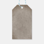 Aanbod van bloemen Initialen Gift Labels Cadeaulabel (Voorkant)