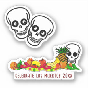 Aanbod voor Dia de Los Muertos Sticker
