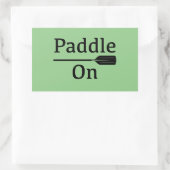 Aanbrengen van pedaal - Stickers voor rechthoek (Tas)