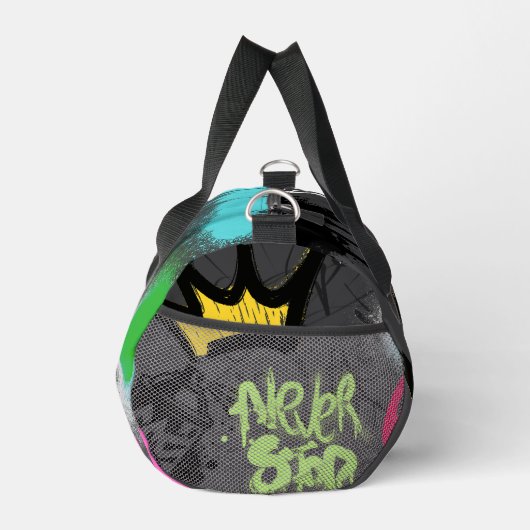 Aandacht een vampier eet hart Spray schilderij Plunjezak (Rechts)