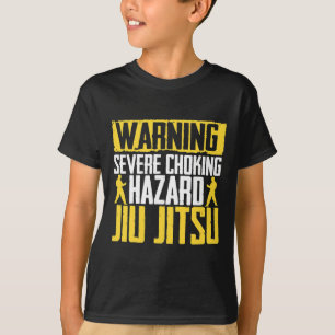 Aandacht Ik Kan Jiu Jitsu Vechters Judo Martial Ar T-shirt