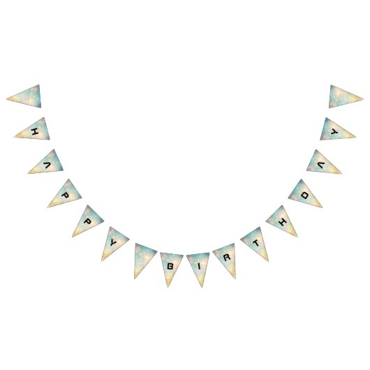 Aandacht Intergalactic Duidelijke Verjaardag Vlaggetjes (Alle)