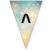 Aandacht Intergalactic Duidelijke Verjaardag Vlaggetjes (Derde vlag)