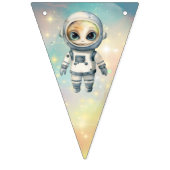 Aandacht Intergalactic Duidelijke Verjaardag Vlaggetjes (Eerste vlag)