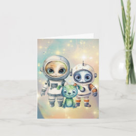 Aandacht Intergalactic Plain Dank u Kaart