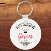 Aandacht kok aan het sein sleutelhanger (Voorkant)