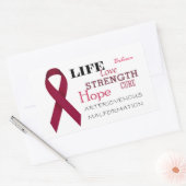 Aandacht voor arterioveneuze misvorming Sticker (Envelop)