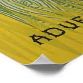 Aandacht voor avontuur - Kinder ontwerp voor kunst Poster (Hoek)