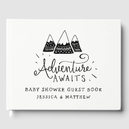 Aandacht voor baby Shower-uitvindingen Gastenboek